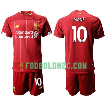 Liverpool MANE 10 Børn Hjemmebanesæt 2019/20 Kortærmet (+ Korte bukser)